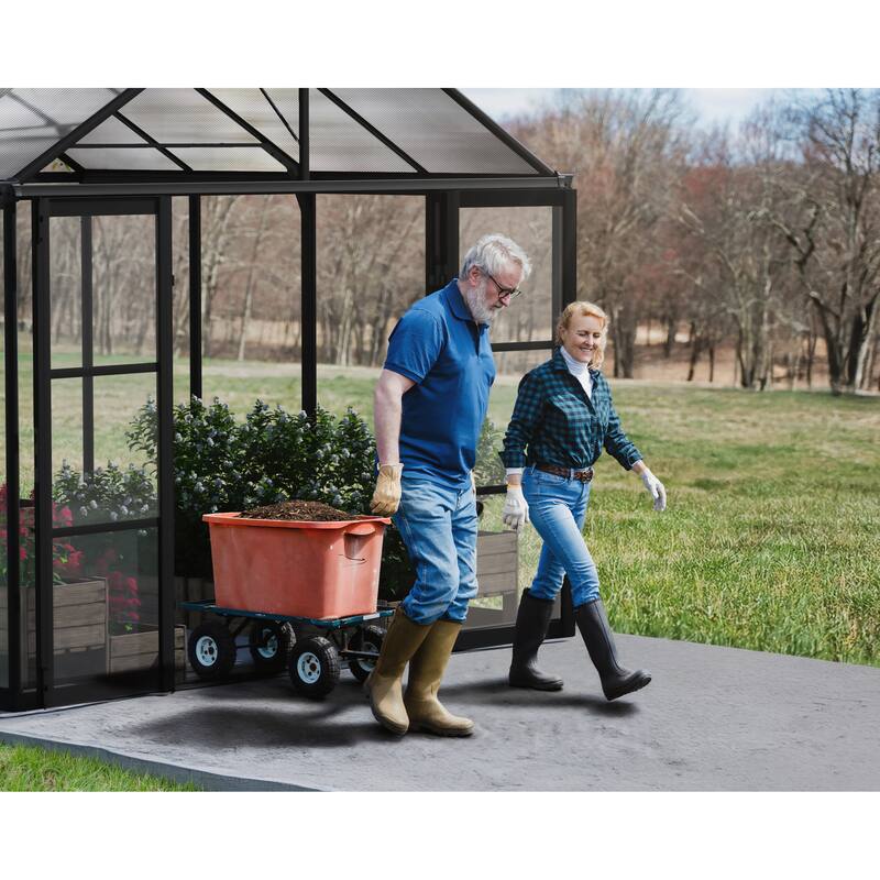 Canopia Aria 10 ft. Black / Clear Greenhouse Kit