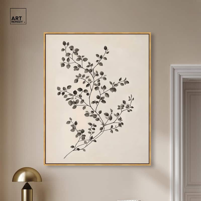 Bilberry Branch II Canvas by Art Remedy