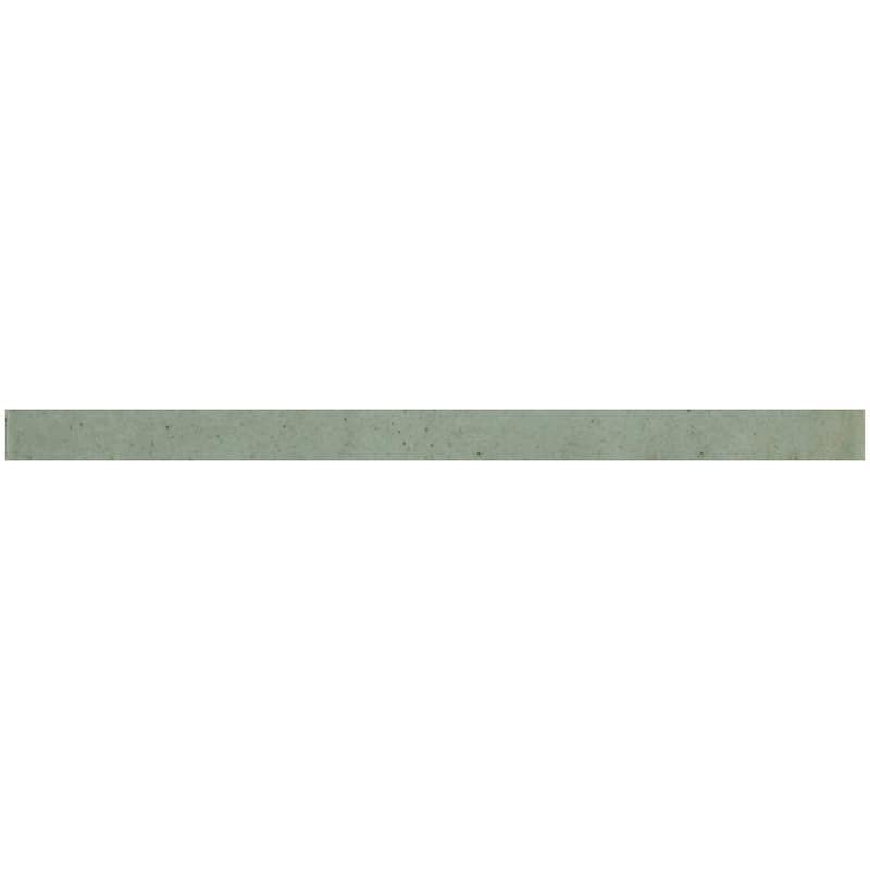 Apollo tile 0.5" x 8" Antiek Glossy Sage Green Ceramic Tile (0.7 sq ft/case) - 10 Pack