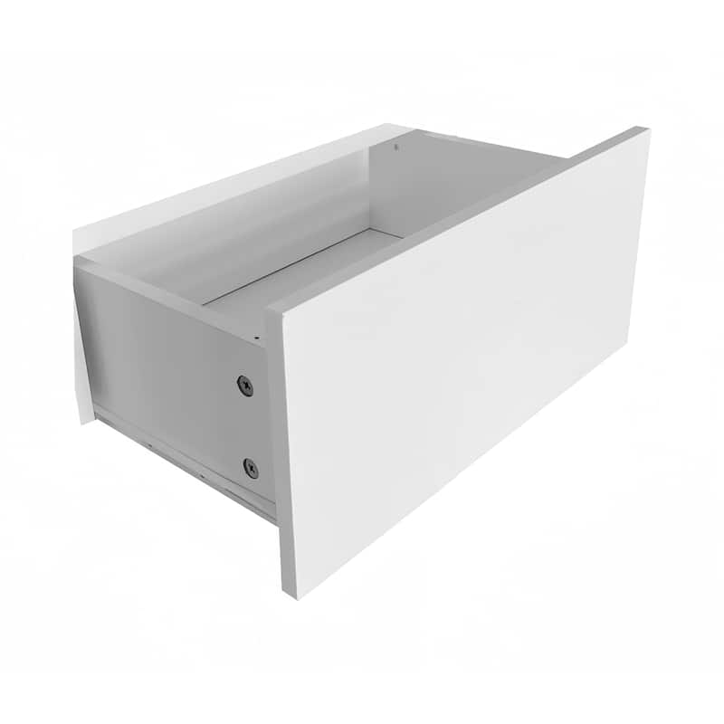 Modern Handleless Dressing Table with 10 Drawers and Extended Tabletop, for Bedrooms and Living Rooms