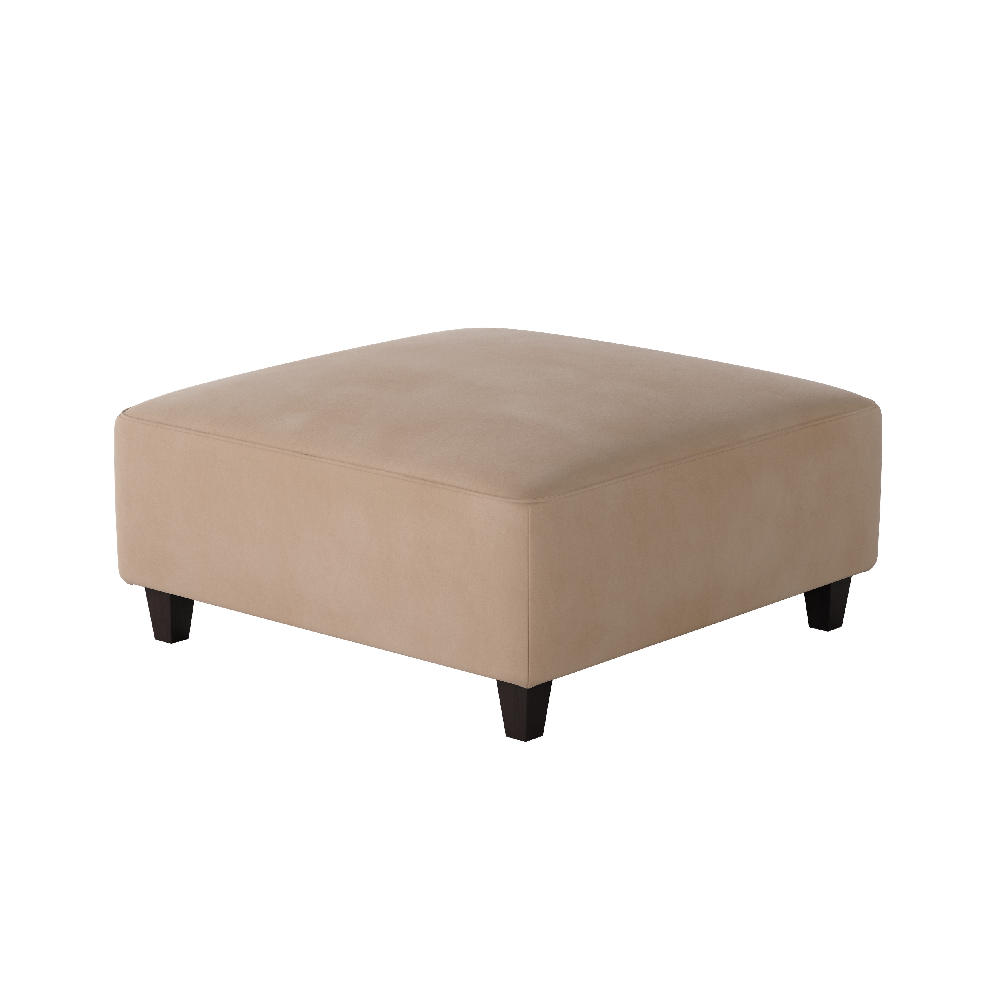 Southern Home Furnishings Bella Blush 38 inch Square Cocktail Ottoman