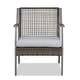 preview thumbnail 5 of 5, Calvin 25.25" Chair Set of Two Gray by Real Flame