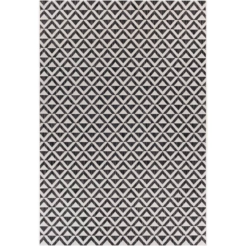 Livabliss Keller Indoor/ Outdoor Diamond Stripe Area Rug