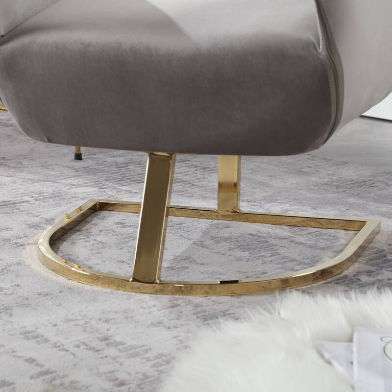 Upholstered Tufted Living Room Chair
