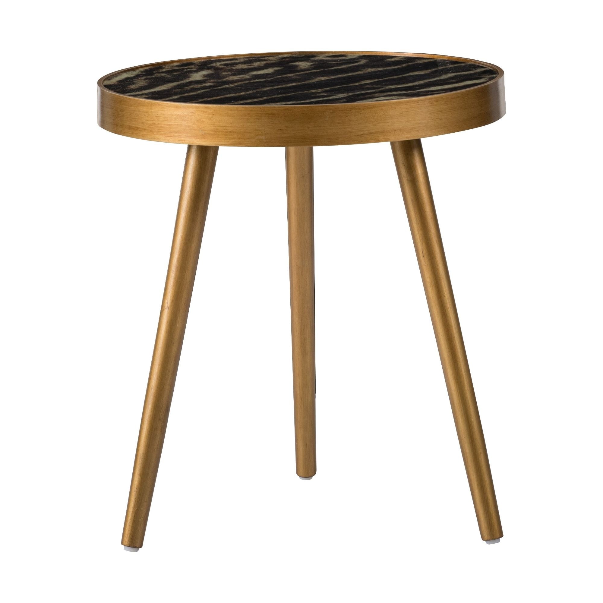 Featured image of post Black And Gold Round Coffee Table : Then, think about the color of the base.