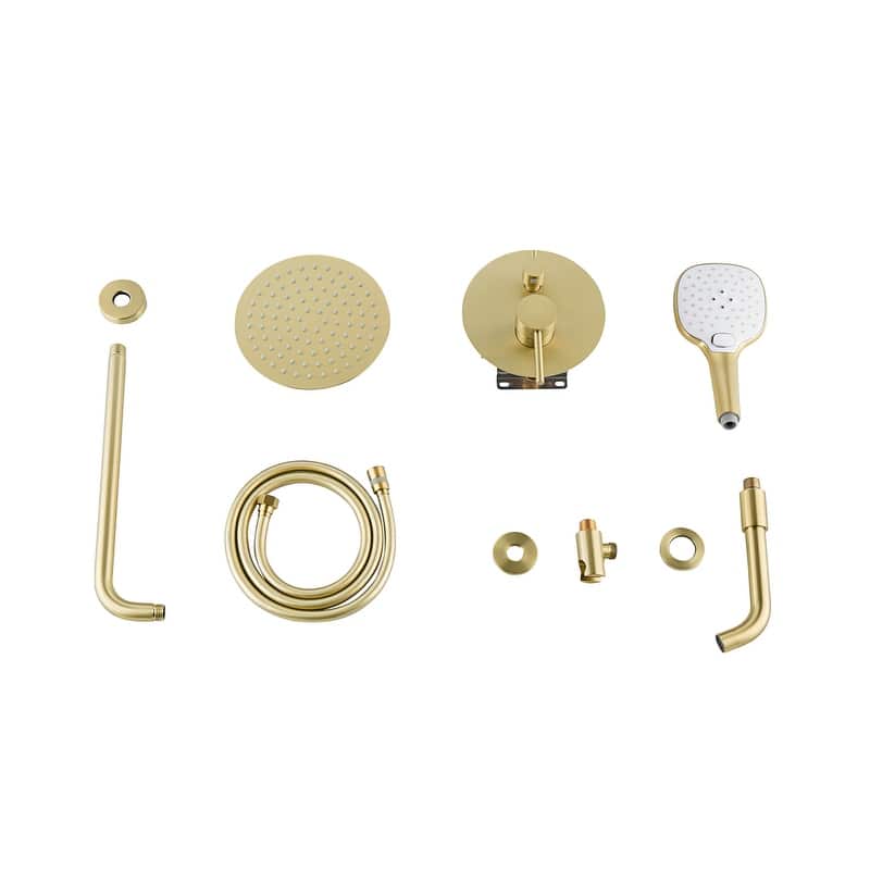 Indigo Home Complete Shower and Tub Faucet with Rough-in Valve