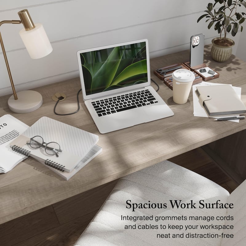 Bush Furniture Somerset 72W Office Desk with Storage Drawers