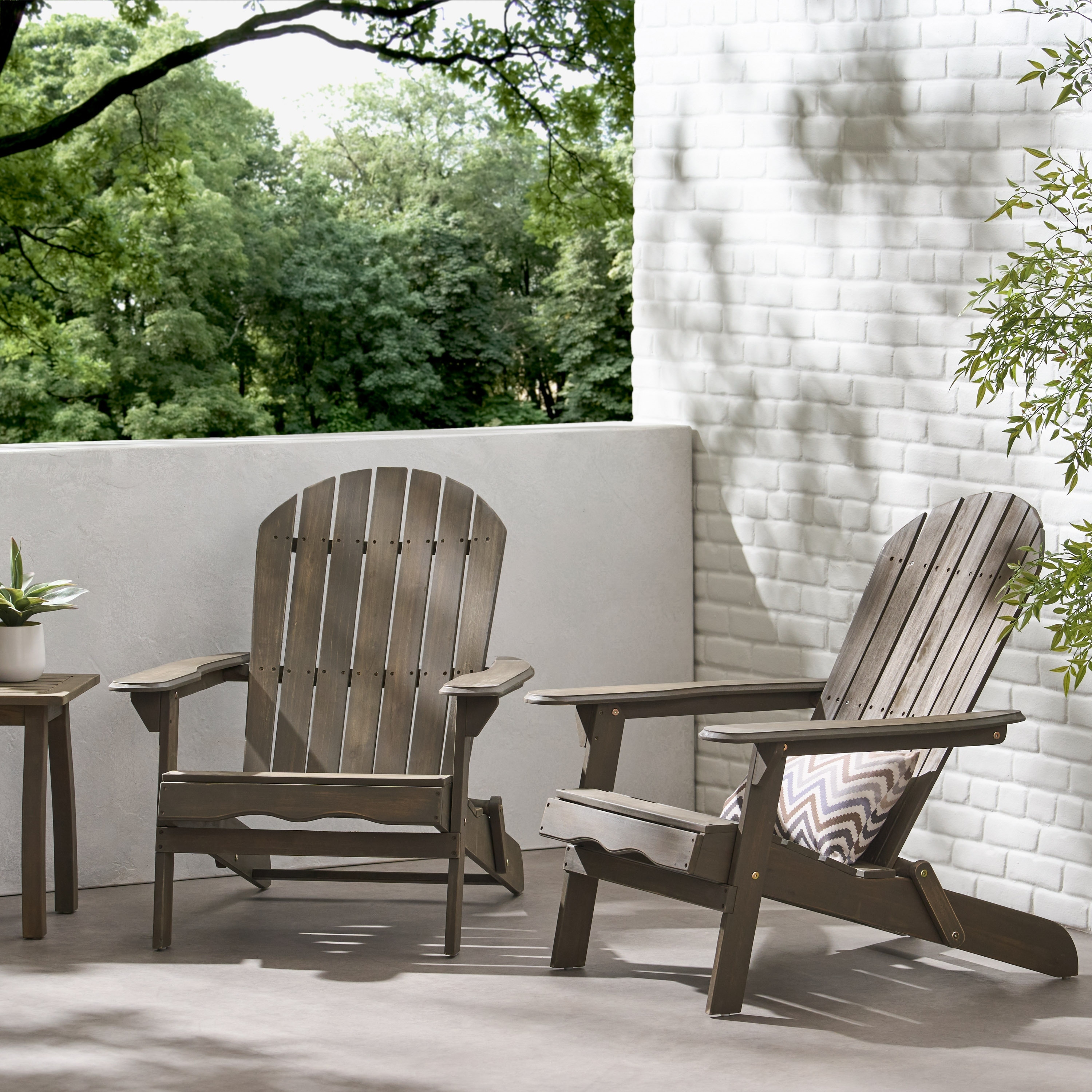 Acacia wood adirondack 2025 chair
