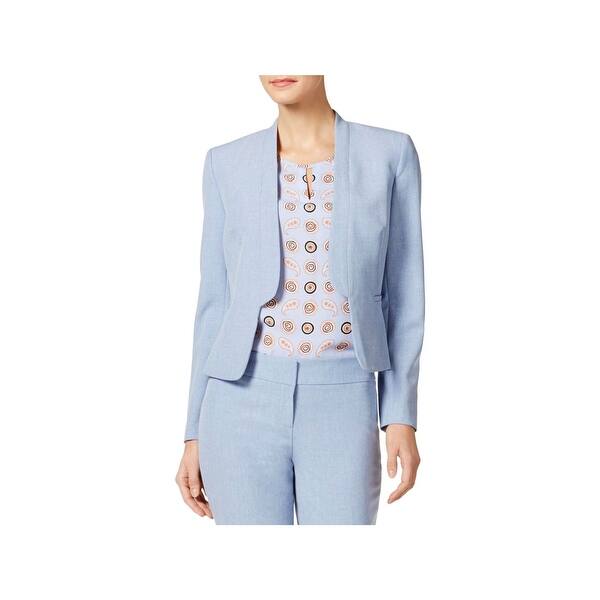 Shop Nine West Womens Open Front Blazer Suit Separate Office Wear Overstock 22310709 Nine west women's suit blazer gray usa 12 career printed plaid jacket $129 #034. overstock com