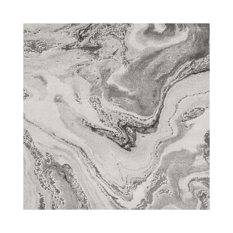 Livabliss Tibetan Modern Swirl Area Rug