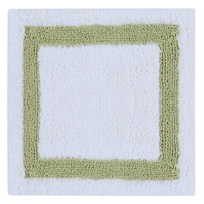 Better Trends Bath Rugs 100% Cotton Tufted Soft & Super Absorbent Reversible Chenille Bathroom Rug for Shower, Sink Mats Hotel