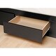 preview thumbnail 6 of 4, Black Wooden Twin XL Platform Bed Frame with 3 Storage Drawers Perfect for Dorms