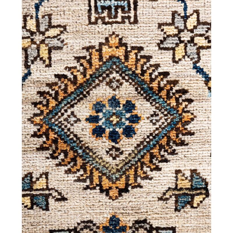 Serapi One-of-a-Kind Hand-Knotted Area Rug - Gray - 4' 0" x 5' 9"