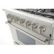 preview thumbnail 2 of 26, KUCHT Professional 36 in. 5.2 cu. ft. Natural Gas Range with Sealed Burners and Convection Oven in Stainless Steel