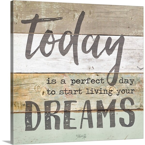 "Live Your Dreams" Canvas Wall Art