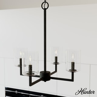 Hunter Kerrison Chandelier - Dining Room, Entry - Contemporary, Transitional, Industrial, Rustic