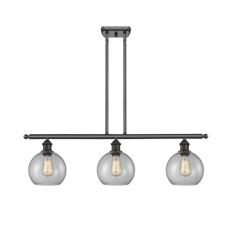 Innovations Lighting 516-3I-11-36 Athens Linear Athens 3 Light 36" - Oil Rubbed Bronze / Clear