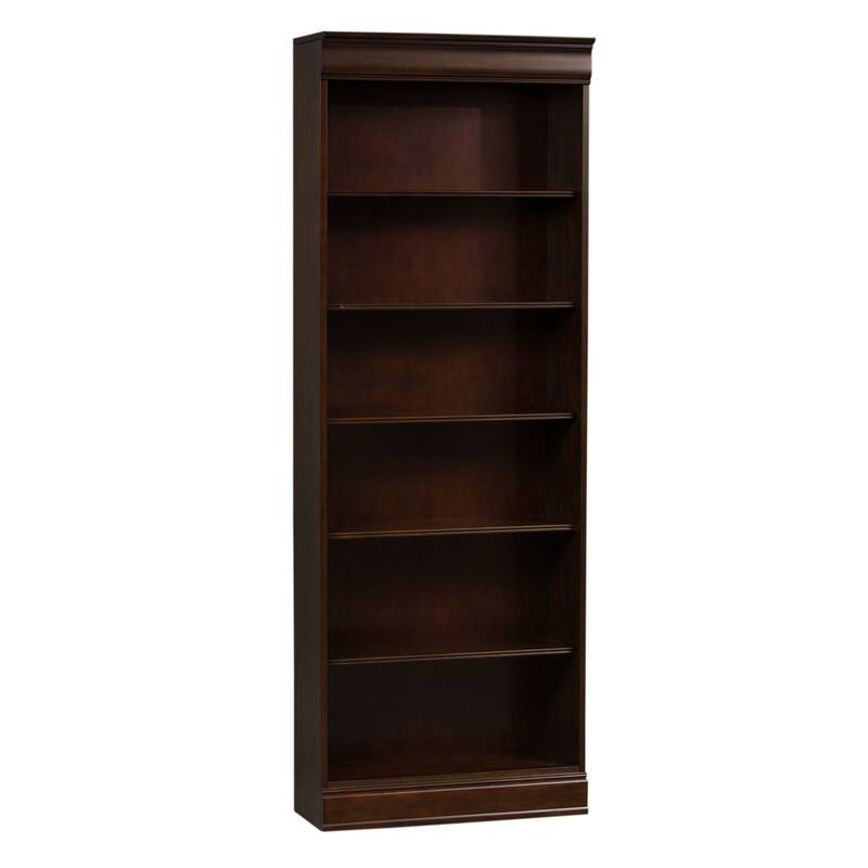 Brayton Manor Cognac Jr Executive 84 Inch Bookcase