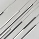 preview thumbnail 31 of 61, 8/12/18-Light Dimmable Integrated LED Chandelier Linear Kitchen Island Light