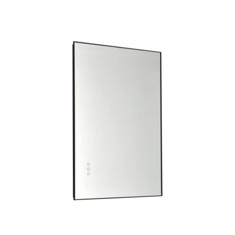32 x 24 Inch LED Mirror Bathroom Vanity Mirror with Back Light, Wall Mount Anti-Fog Memory Large Adjustable Vanity Mirror