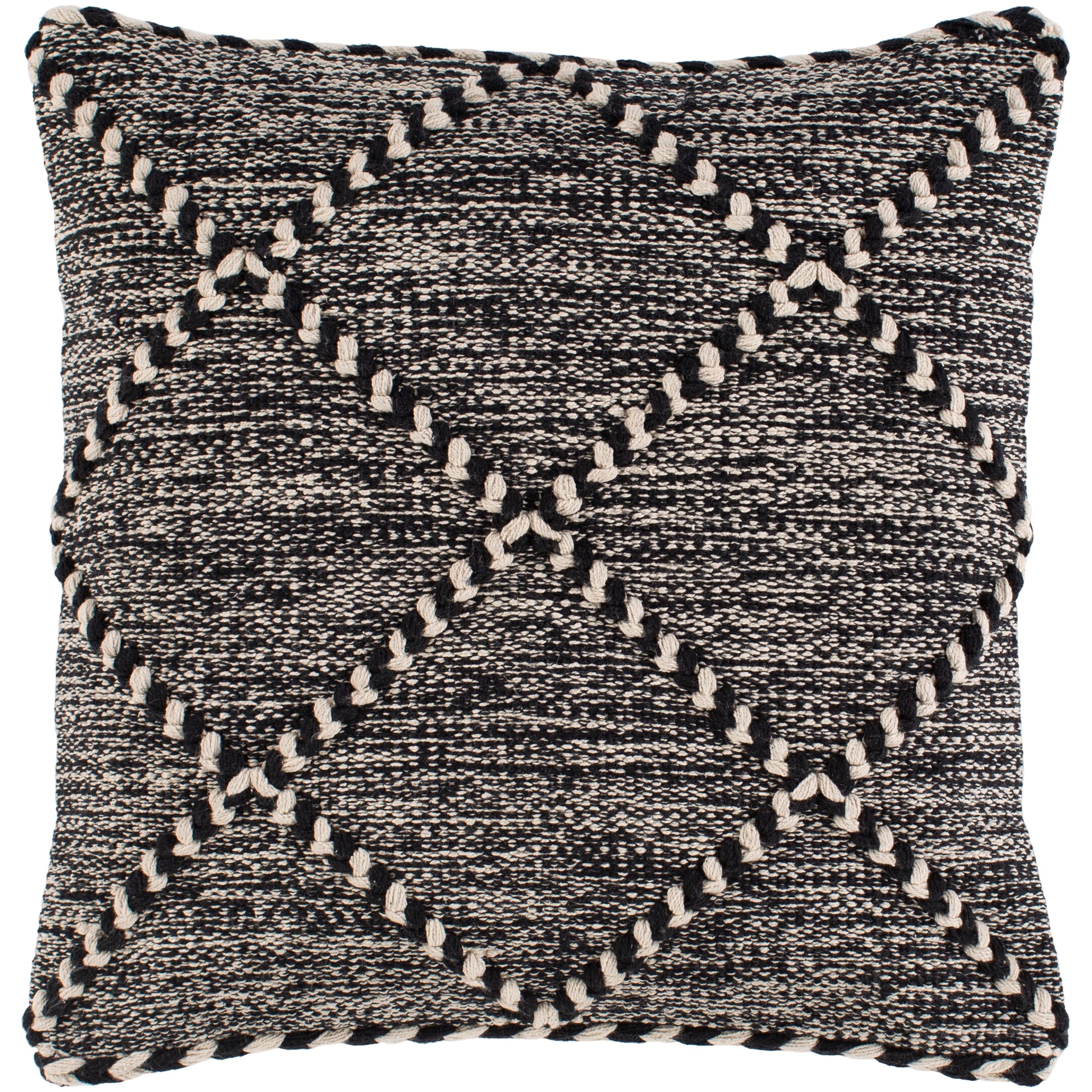 The Curated Nomad Pyrola Handwoven Black and White Boho