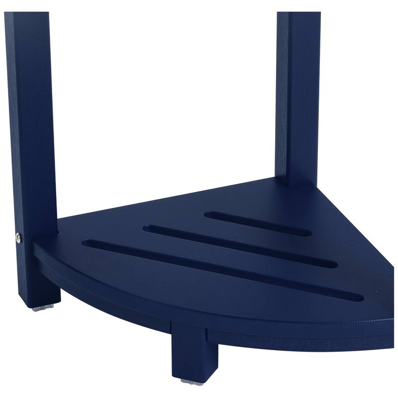 Anapolis Poly Corner Shower Bench