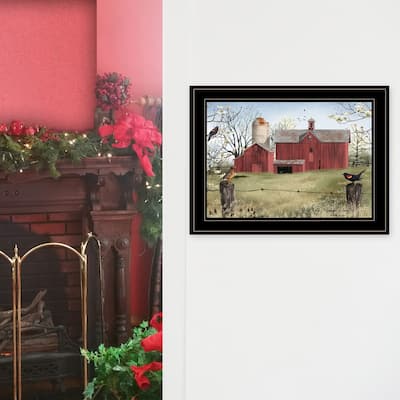 TrendyDecor4U Contemporary "Harbingers of Spring" Framed Print Wall Art by Billy Jacobs