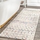 preview thumbnail 98 of 149, Brooklyn Rug Co Emmy Moroccan Trellis Area Rug 2' 6" x 10' Runner - Light Multi