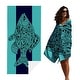 preview thumbnail 68 of 74, Large Turtle Shark Seahorse Beach Towel Pool Swimming Towels 30" X 60", 35"x70"