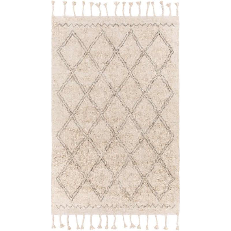 Artistic Weavers Taza Hand Loomed Moroccan Cotton Rug