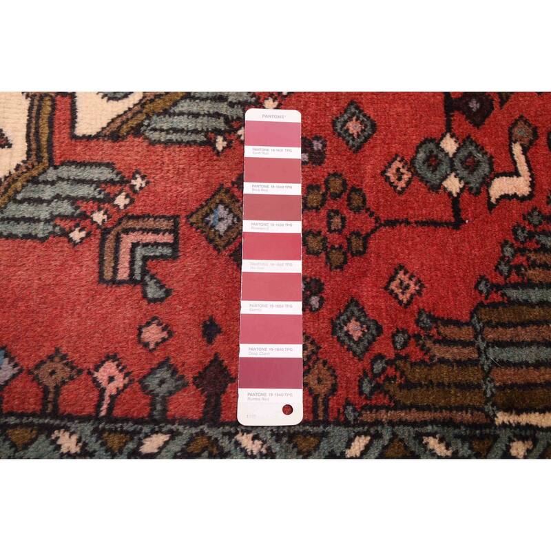 ECARPETGALLERY Hand-knotted Andelz Dark Copper Wool Rug - 2'11 x 10'3