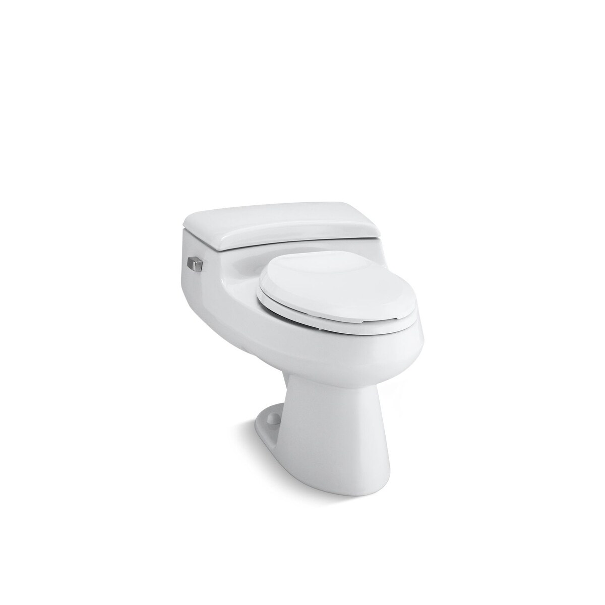 Shop Kohler San Raphael Comfort Height One Piece Elongated 1 0 Gpf Toilet White K 3597 0 Overstock 31484422
