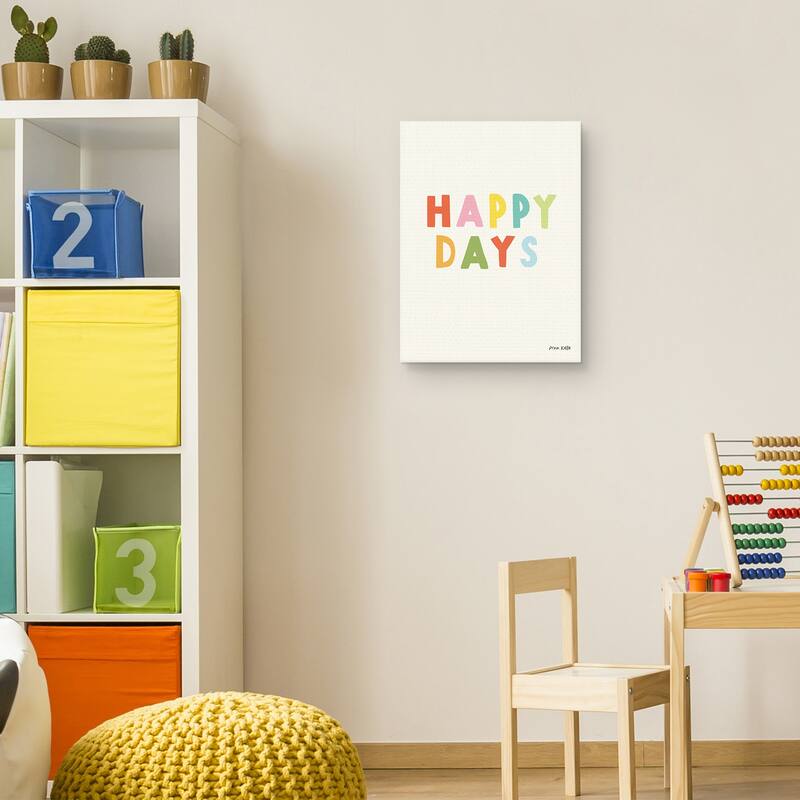 Happy Days Canvas Art Print
