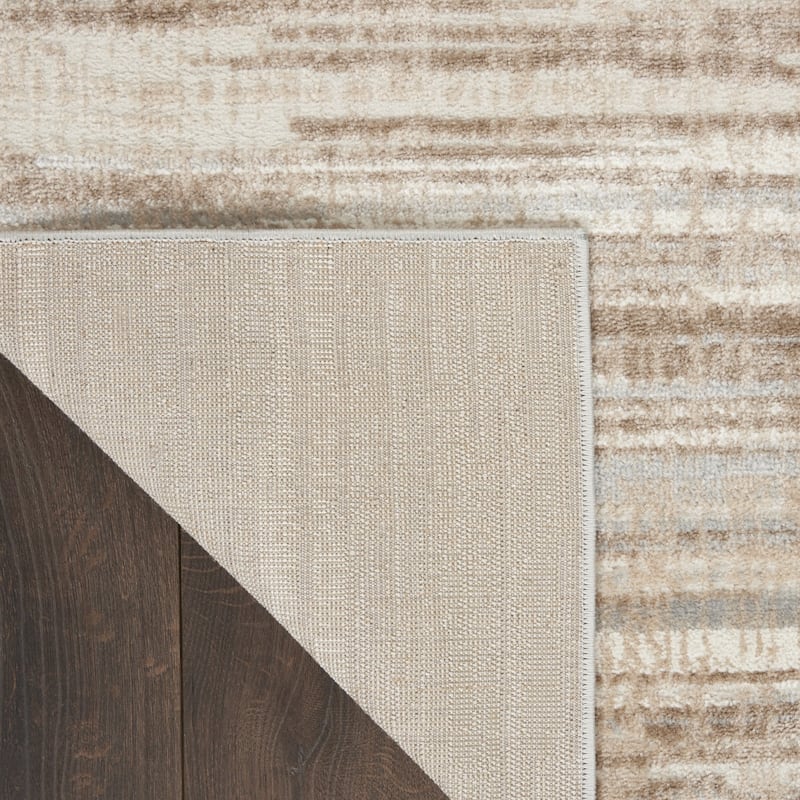 Satu Power Loomed Abstract Area Rug By HomeRoots - 6' x 9'