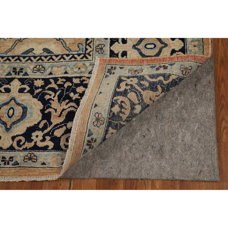 Hand Knotted Oriental 100% Wool Carpet Transitional All-Over Oranges & Rust Oushak Area Rug - 12' 1'' X 9' 1''