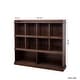preview thumbnail 15 of 28, GDFStudio - Oxon Modern 10-Shelf Bookcase with Cubby Storage