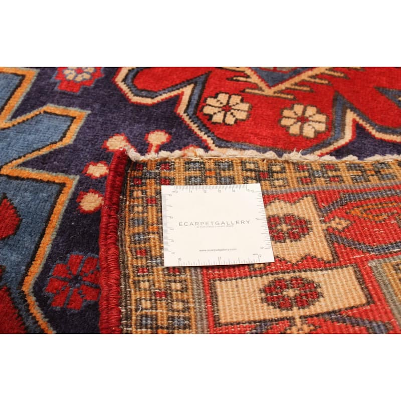 ECARPETGALLERY Hand-knotted Konya Anatolian Red Wool Rug - 4'11 x 10'4