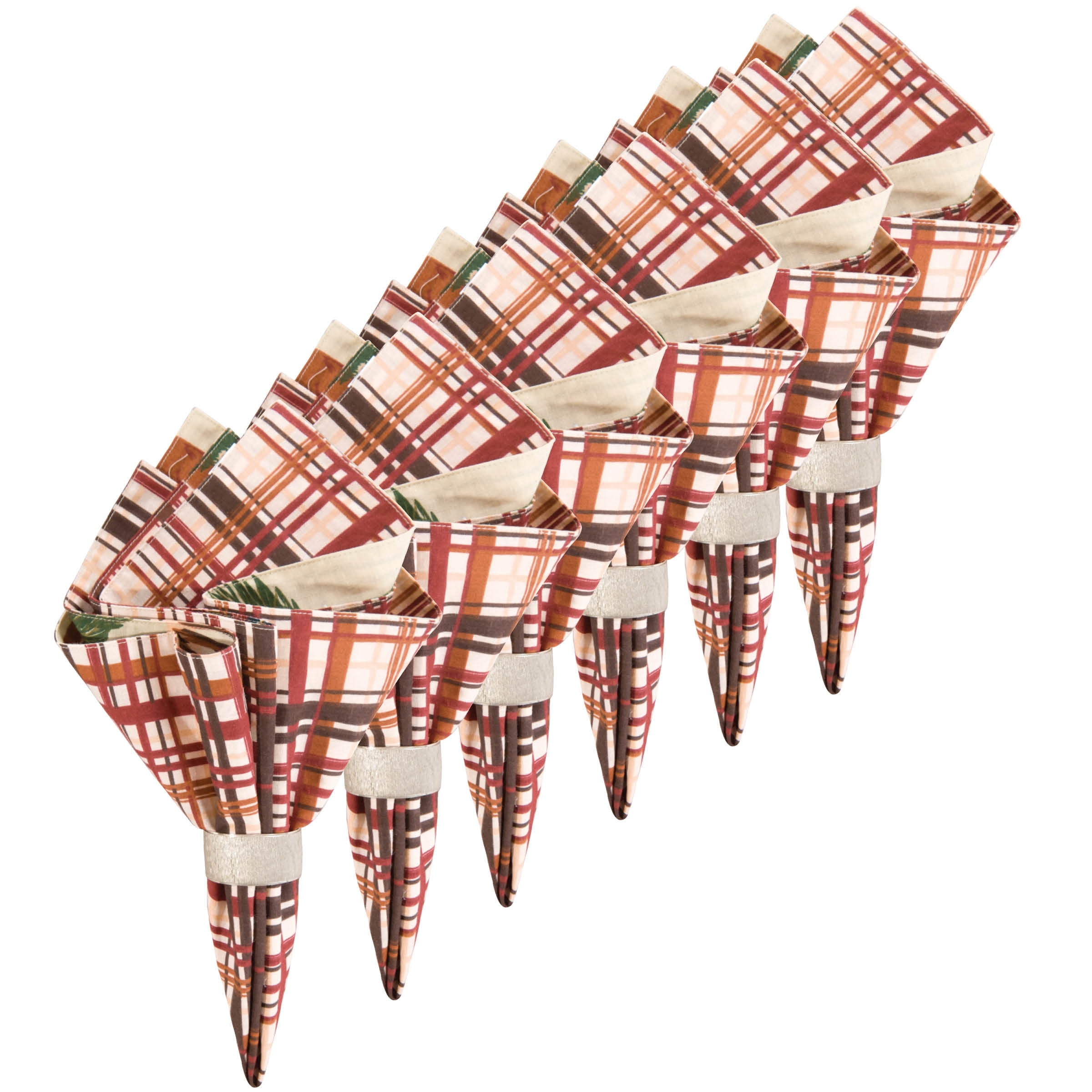 Dakota Cotton Reversible Napkin Set of 6 - Set of 6