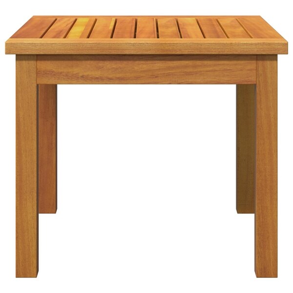 vidaXL Coffee/Side Table Solid Wood Acacia - Bed Bath & Beyond