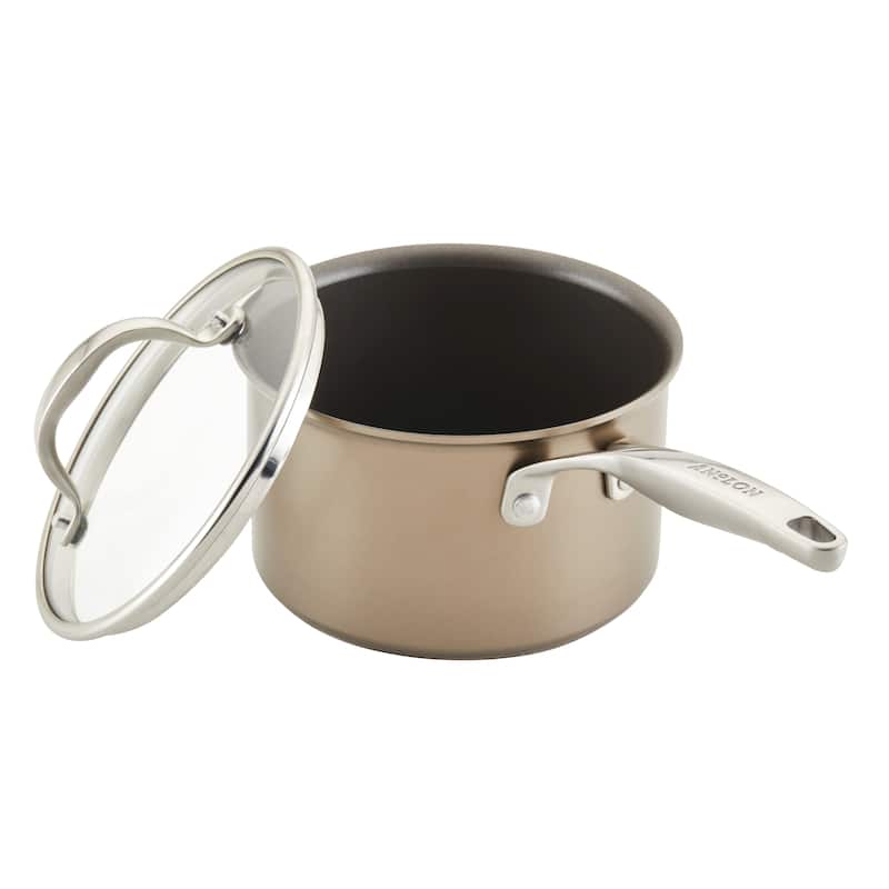 Anolon Ascend Hard Anodized Nonstick Saucepan with Lid