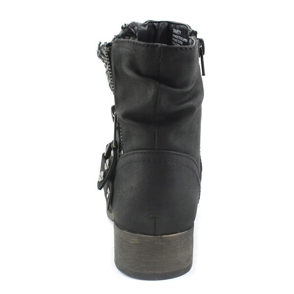 womens round toe ankle boots