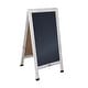 preview thumbnail 85 of 158, Wood A-Frame Magnetic Chalkboard Set-Markers, Stencils, and Magnets