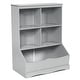 preview thumbnail 34 of 32, Costway 3-Tier Children's Multi-Functional Bookcase Toy Storage Bin - See Details