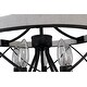 preview thumbnail 16 of 15, Bella Depot 5-Light Rustic Cage Wood Chandelier Dimmable Lighting, Adjustable Farmhouse Pendant Light - 15.7inch