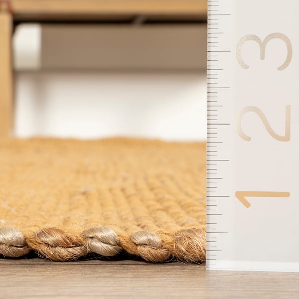 dimension image slide 5 of 12, Nuloom Jacky Classic Jute Blend Area Rug