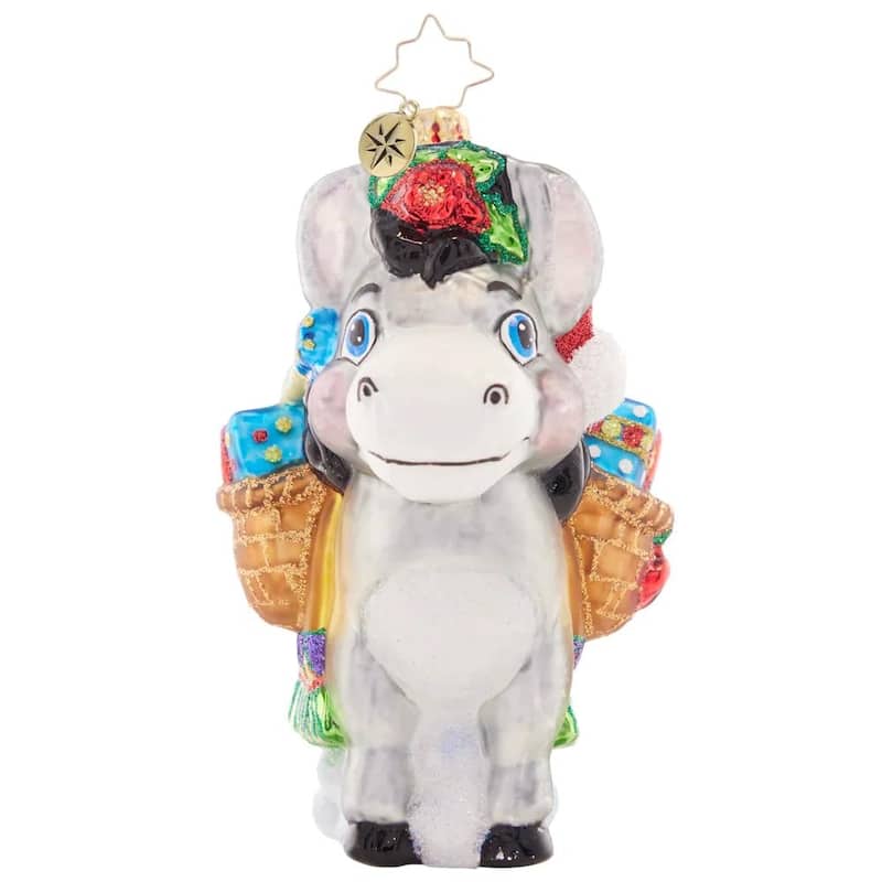 Christopher Radko Packed Presents Glass Christmas Ornament 1021541