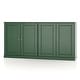 preview thumbnail 10 of 75, 100% Solid Wood Sideboard with Glass or Solid Wood Doors by Palace Imports - 64" x 35.75"
