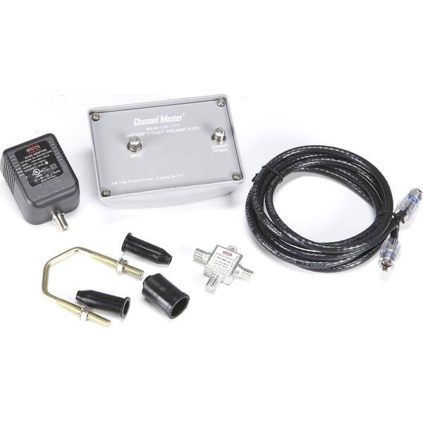 Channel Master Cm 7777 Titan 2 Antenna Preamplifier High Gain 1 Ghz 54 Mhz Overstock 15935779