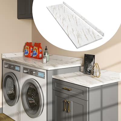96"L x 25.56"W x 0.75"D Laminate Countertopf