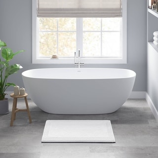 Madison Park Signature Splendor 100-percent 100% Cotton Tufted 3000 GSM Reversible Bath Rug